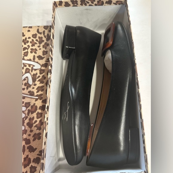 NEW, French Sole FS/NY Womens Leather Drum2 Ballet Flats Buckle Accent Size 8 - Picture 13 of 14